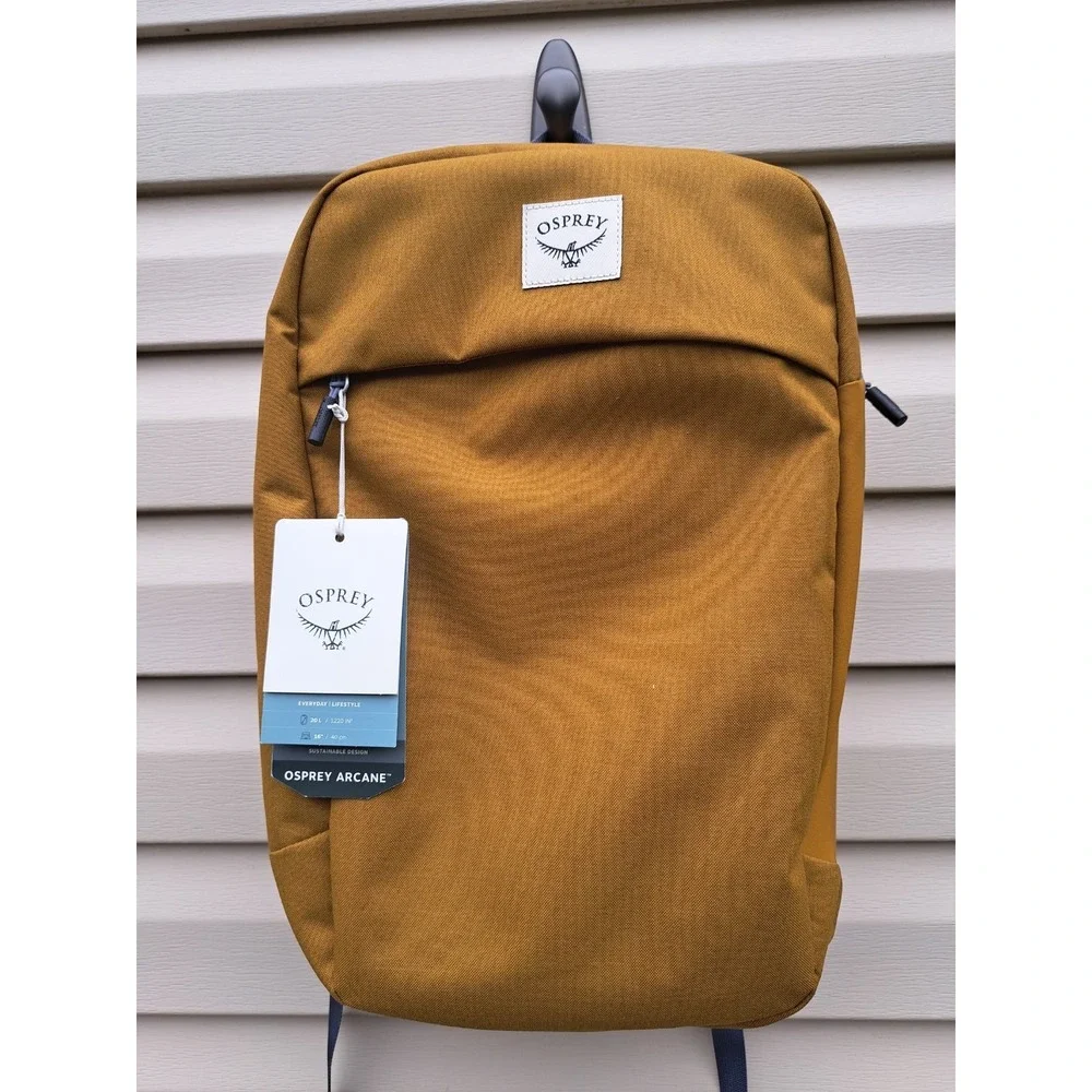 Osprey Arcane Large Commuter Backpack Blindle Brown Heather NWT
